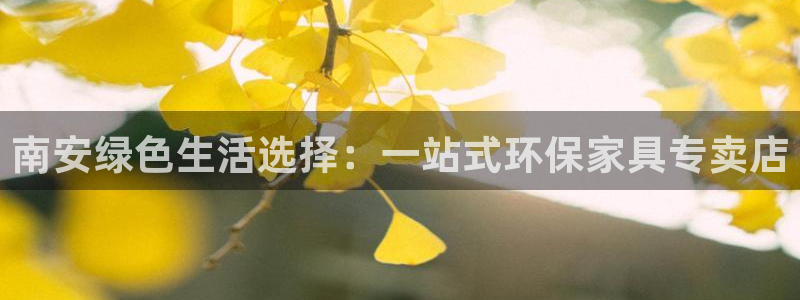 意昂5(KGAME)平台登录网址：南安绿色生活选择：一站式环