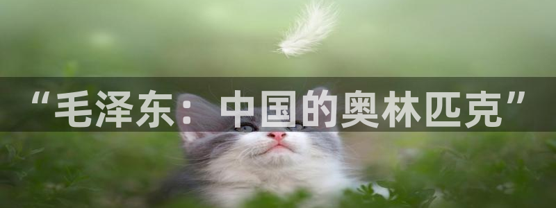 球客岛：“毛泽东：中国的奥林匹克”